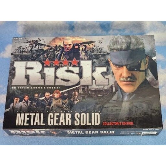 RISK The Game Of Strategic Conquest Metal Gear Solid Collectors Edition